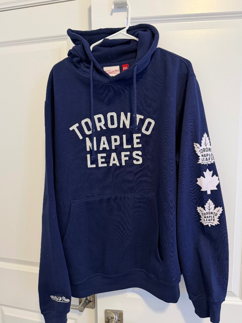 Toronto Maple Leafs Hoodie 2XL Mitchell & Ness